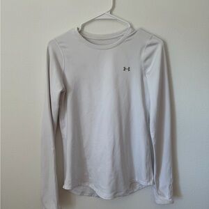 Under Armour Light Gray Long Sleeve Top